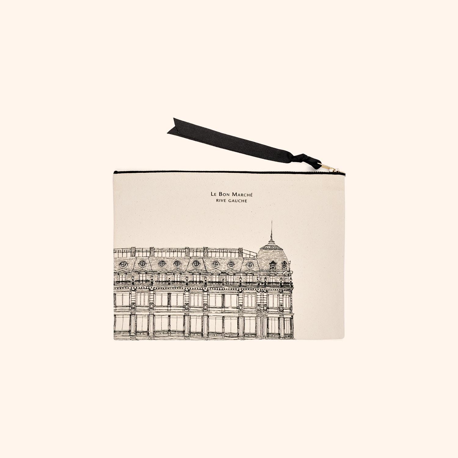 Bon Marché Pochette Plate motif escalator | LE BON MARCHÉ RIVE GAUCHE | Le